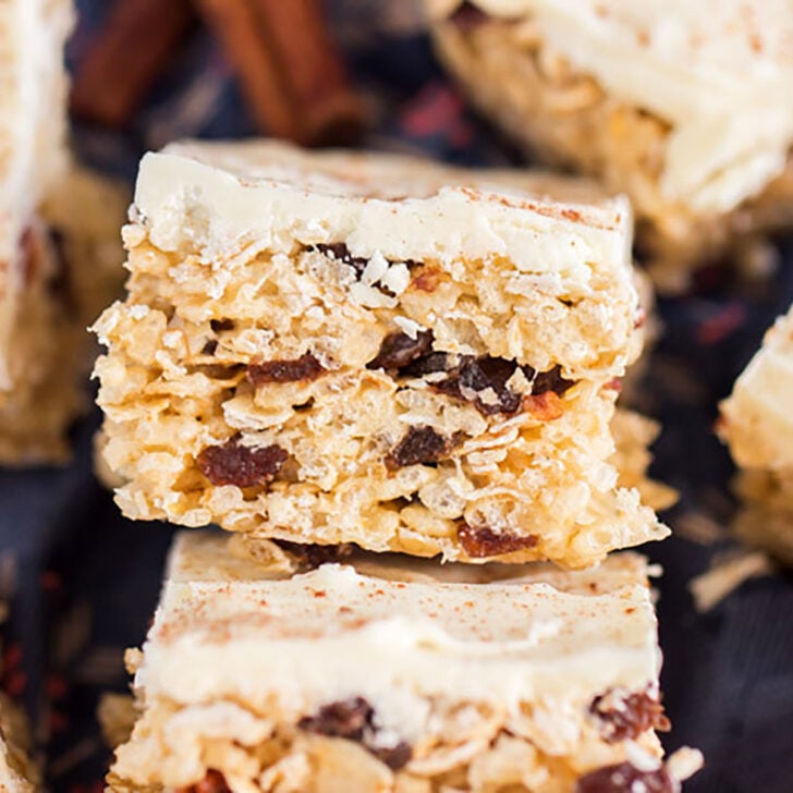 Oatmeal Raisin Rice Krispie Treats Photo