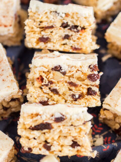 Oatmeal Raisin Rice Krispie Treats Pic