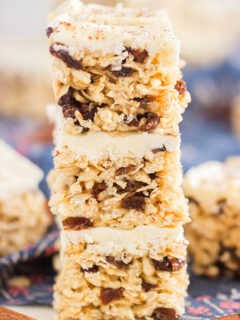 Oatmeal Raisin Rice Krispie Treats Picture