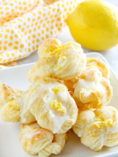 Puff Pastry Lemon Knots Image