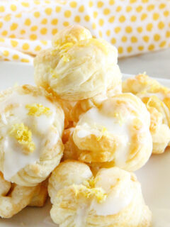 Puff Pastry Lemon Knots Photo