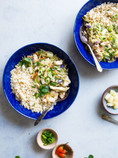 Thai Pineapple Paleo Chicken Curry with Coconut Milk Image