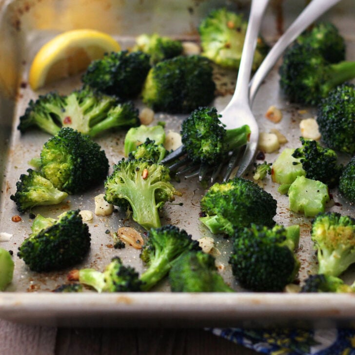 Toaster Oven Roasted Broccoli Photo