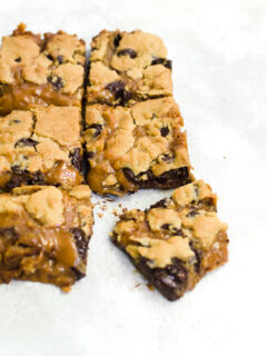 Caramel Cookie Bars Pic