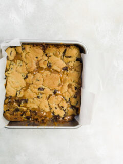 Caramel Cookie Bars Picture