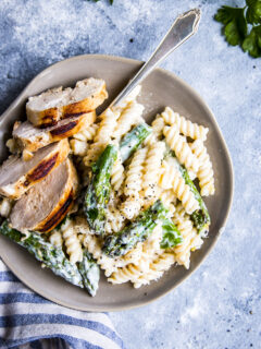 Chicken Asparagus Pasta Image