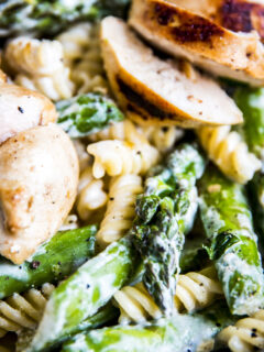 Chicken Asparagus Pasta Picture