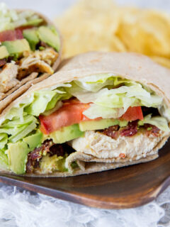 Chicken Club Wrap Photo
