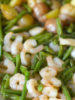 Garlic Rosemary Shrimp Sheet Pan Dinner Pic
