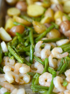 Garlic Rosemary Shrimp Sheet Pan Dinner Picture
