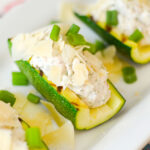 Gluten Free Chicken Salad Zucchini Boats Photo