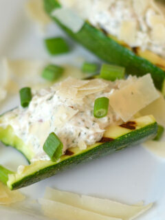 Gluten Free Chicken Salad Zucchini Boats Pic