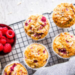 Gluten Free Raspberry Oatmeal Muffins Photo