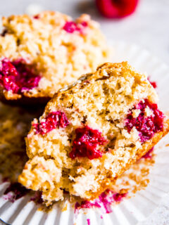 Gluten Free Raspberry Oatmeal Muffins Pictures
