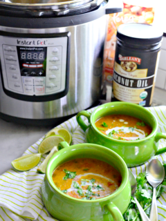 Instant Pot Coconut Curry Lentil Tomato Soup Picture