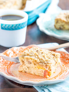 Peach Coffee Cake Image