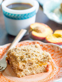 Peach Coffee Cake Pic