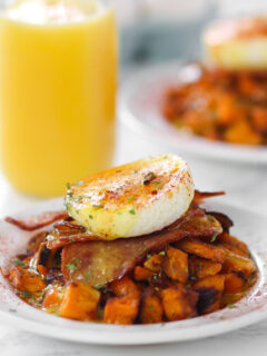 Sweet Potato Benedict Skillet Pic