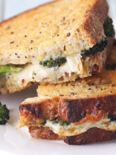 Toaster Oven Grilled Cheese Sandwich Photo