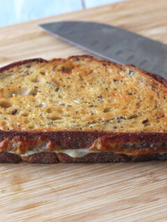 Toaster Oven Grilled Cheese Sandwich Pic