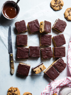Cookie Dough Banana Ice Cream Bars Image