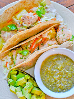 Jerk Fish Tacos with Pineapple Slaw Picture