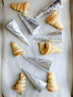 Lemon Raspberry Cream Horns Picture