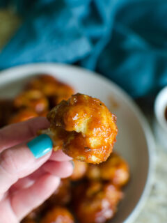 Paleo Baked BBQ Cauliflower Wings Image