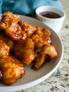 Paleo Baked BBQ Cauliflower Wings Pic