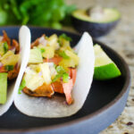 Paleo Salmon Tacos with Pineapple Salsa Photo