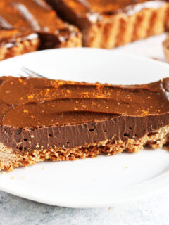 Spicy Chocolate Avocado Tart Image