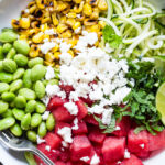 Summer Maple Lime Watermelon Zoodle Bowl Photo