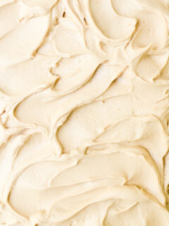 Banana Sheet Cake with Peanut Butter Frosting Image