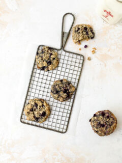 Blueberry Oatmeal Cookies Image