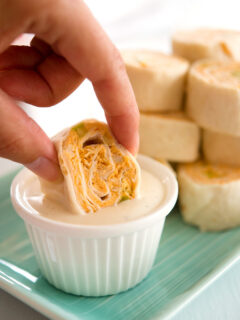 Buffalo Chicken Pinwheels Pic
