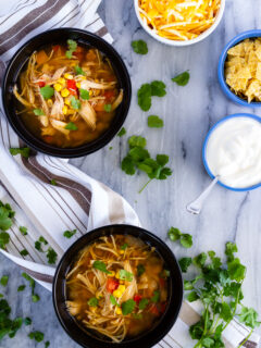 Instant Pot Chicken Taco Soup Image