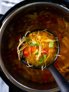 Instant Pot Chicken Taco Soup Picture