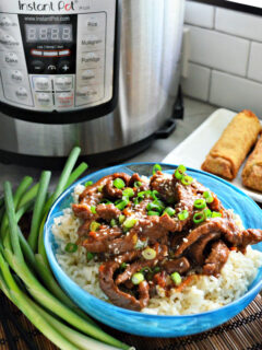 Instant Pot Mongolian Beef Image