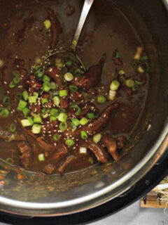 Instant Pot Mongolian Beef Picture