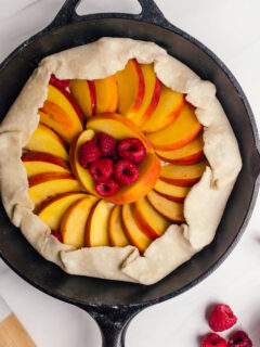 Peach Raspberry Galette Image