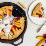 Peach Raspberry Galette Photo