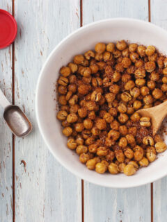 Toaster Oven Roasted Chickpeas Pic