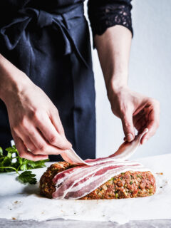 Bacon Wrapped Meatloaf Picture