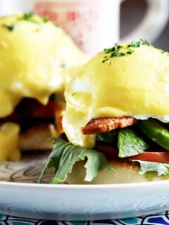 BLAT Eggs Benedict Photo