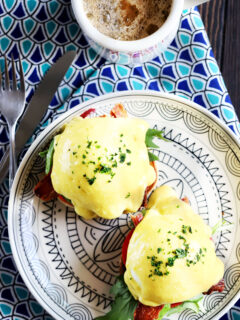 BLAT Eggs Benedict Picture