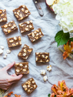 Caramel Apple Peanut Kettle Corn Bars Image