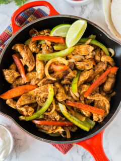 Easy Chicken Fajitas Pic