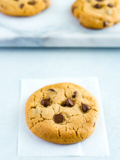 Gluten Free Peanut Butter Chocolate Chip Cookies Image