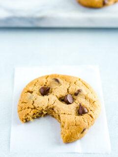Gluten Free Peanut Butter Chocolate Chip Cookies Pic