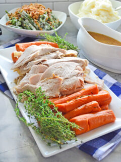 Instant Pot Turkey Breast with Carrots and Homemade Gravy Pic